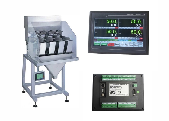 Vier Schalen die het Controlemechanisme van de Gewichtsschaal, Gewichtsindicator voor Industriële Wegende Systemen verpakken