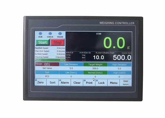 Touchscreen het Controlemechanisme van de Gewichtscontroleurindicator, de Digitale Indicator van de Ladingscel met MODBUS RTU