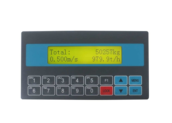 LCD Indicator van het Vertonings de Wegende Instrument voor Riemweger met Gewicht Totalizing