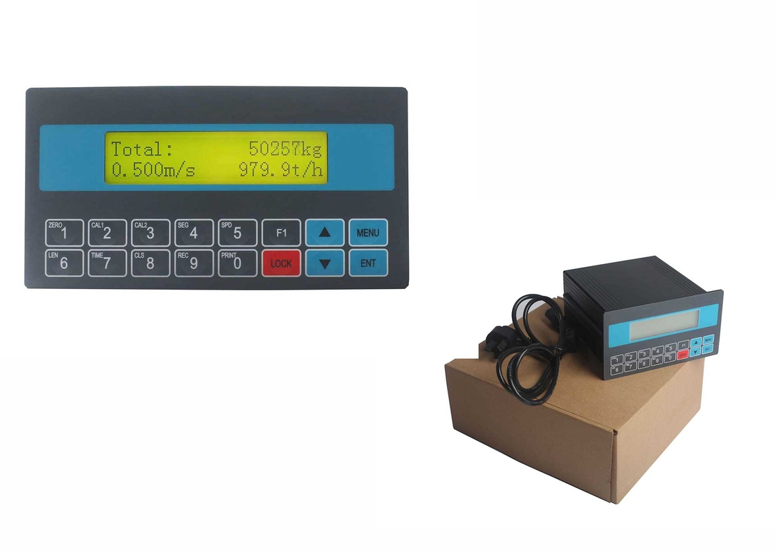 LCD Indicator van het Vertonings de Wegende Instrument voor Riemweger met Gewicht Totalizing